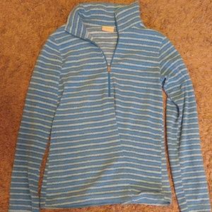Blue Striped Fleece Columbia